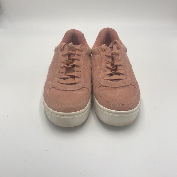 H&M Pink Suede Platform Sneakers - Picture 2 of 5